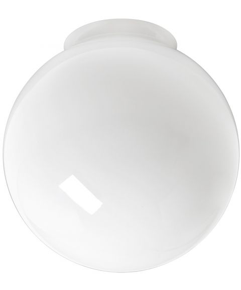 Orsa, diameter 25 cm, Hvitt glass