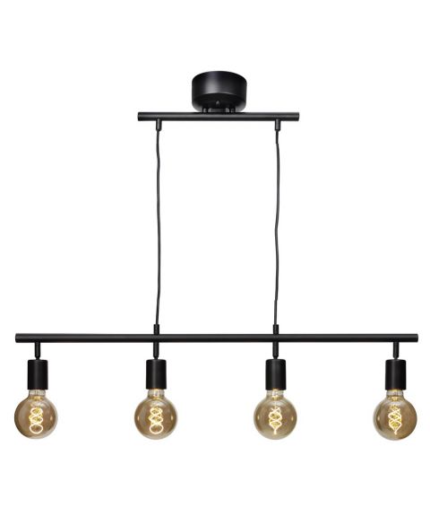 Arc 4 pendelskinne, lengde 88 cm, Sort