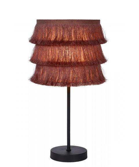 Togo bordlampe, høyde 41 cm, Rosa