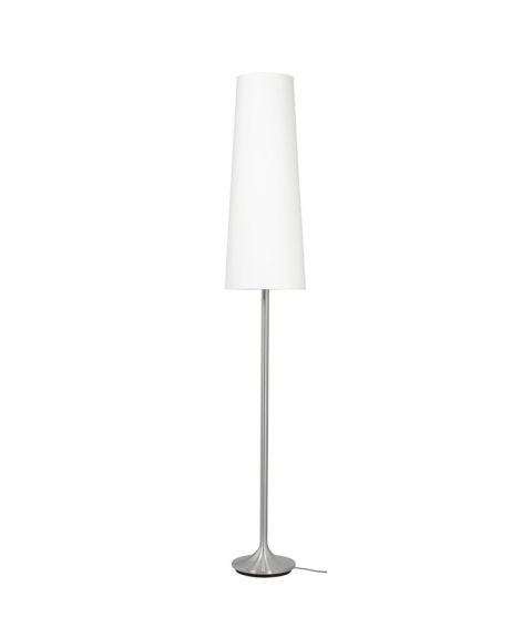 Tuba G3006 gulvlampe, høyde 165 cm (u/skjerm), Aluminium