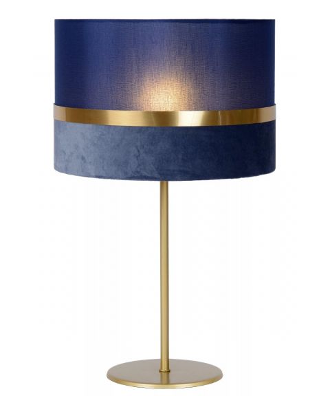 Tusse bordlampe, høyde 50 cm, Blå