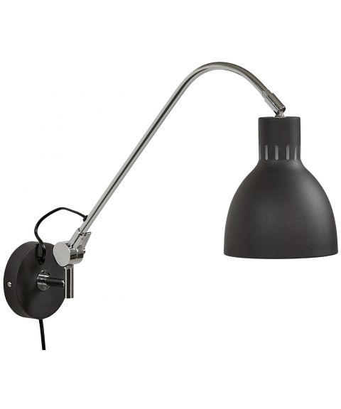 Gotland vegglampe med lang arm