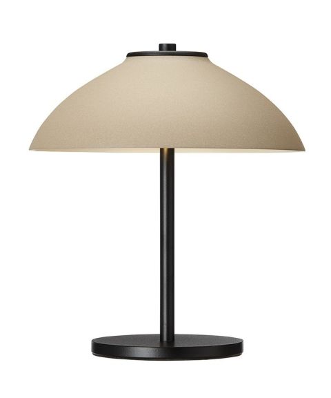 Vali B4393 bordlampe, høyde 26 cm, Sand struktur