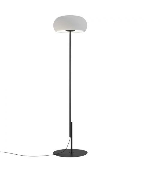 Vetra P gulvlampe, høyde 138 cm, 11W LED 2700K 1019lm Stepdim, Opalhvit