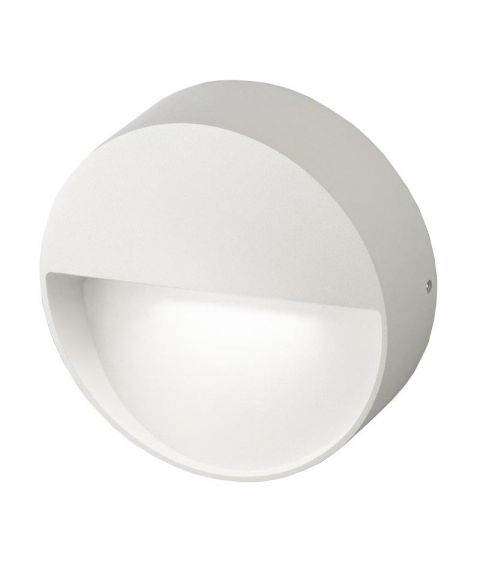 Vigo utendørs vegglampe, diameter 11 cm, 4W LED 3000K 485lm