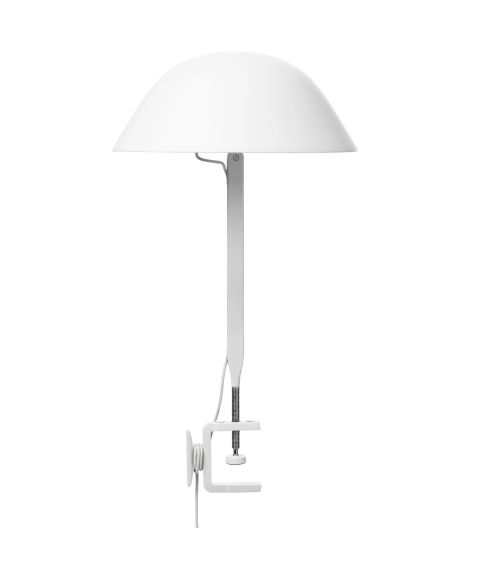 w103 Sempé c bordlampe med bordfeste, høyde 50 cm, LED 3000K 661lm, Trafikkhvit (RAL 9016)