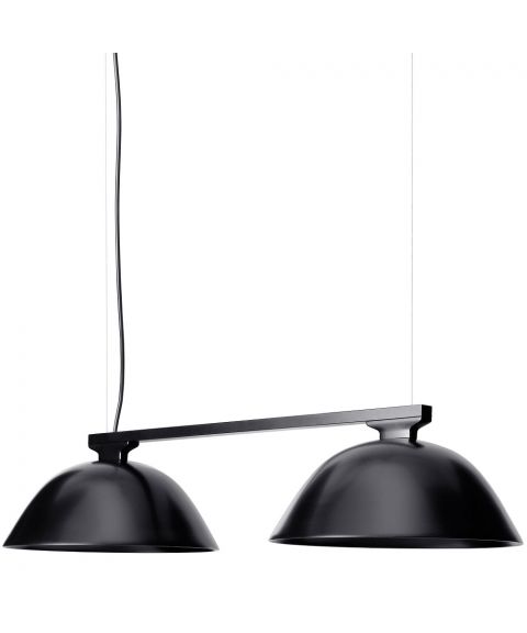 w103 Sempé s2 pendelskinne, lengde 73 cm, dimbar LED 2700K 2x1000lm