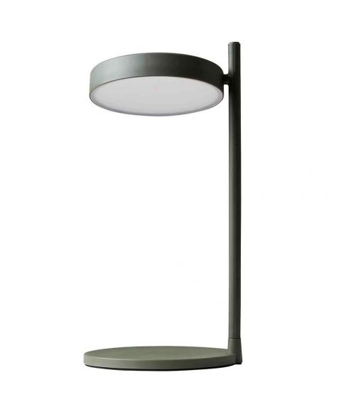 w182 Pastille b2 bordlampe, høyde 39 cm, dimbar LED 2700K 690lm, Olivengrønn (RAL 6003)