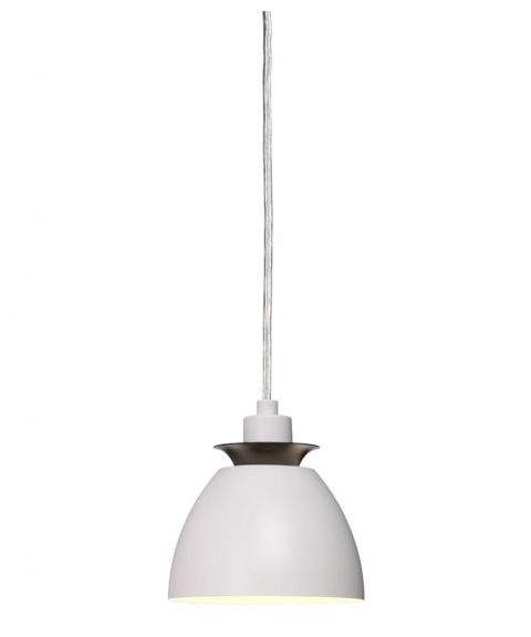 Polo vinduspendel, diameter 12 cm, Hvit / Sort