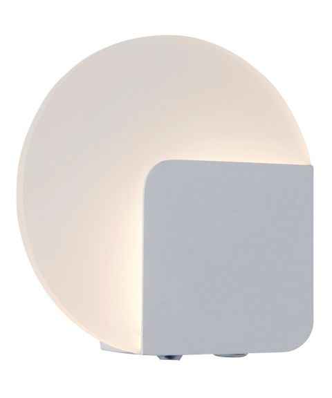 Zero vegglampe med dimmer, diameter 15 cm, Hvit