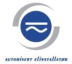 Symbol for autorisert installatør
